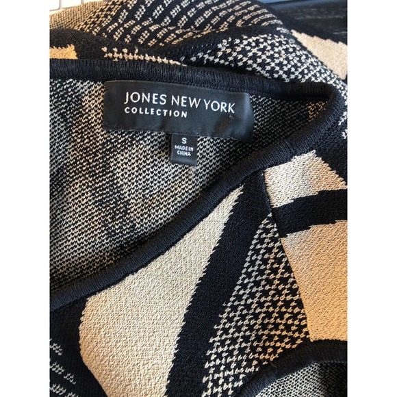 Jones New York Knit Zip Up Sweater Jacket and Sleeveless Tank Set 2 Piece Size S - Picture 13 of 16